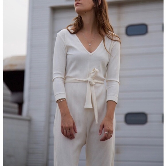 Hackwith Design House HDH Basics Long-Sleeve Reversible Jumpsuit - Picture 2 of 8